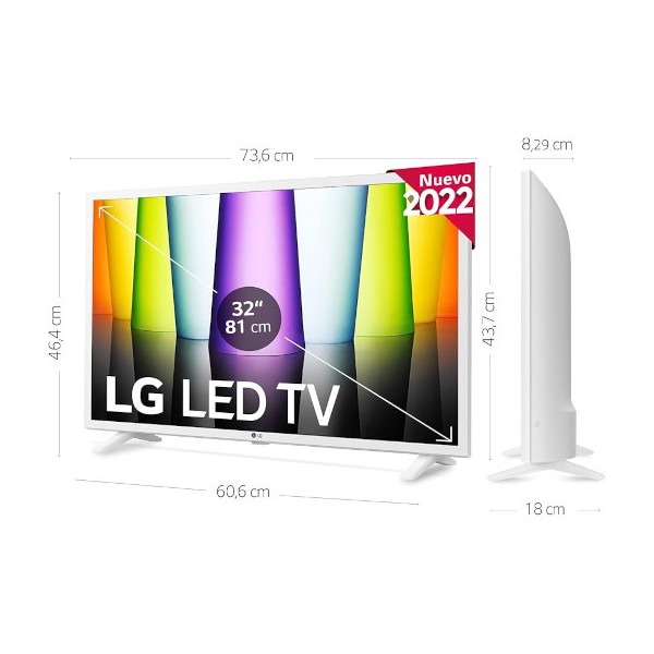 Lg 32lq630b6la tv 32" led hd smart tv usb hdmi