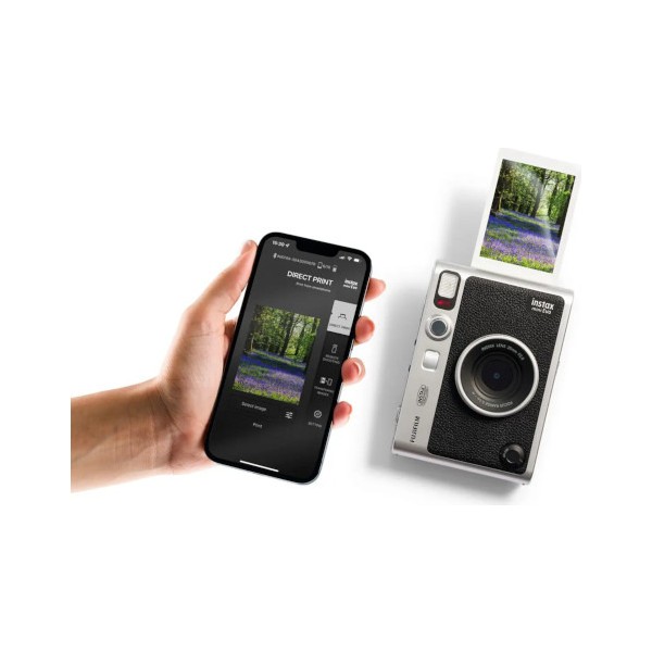 Fujifilm instax mini evo black / cámara instantánea